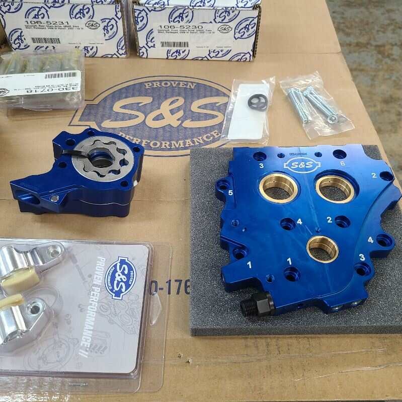 S&S cylinder heads closeup